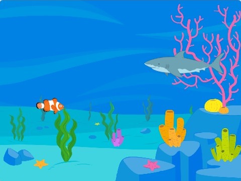 はらペコザメからにげろゲームを作ろう！