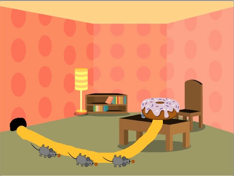 みんなでドーナツを運ぼう！