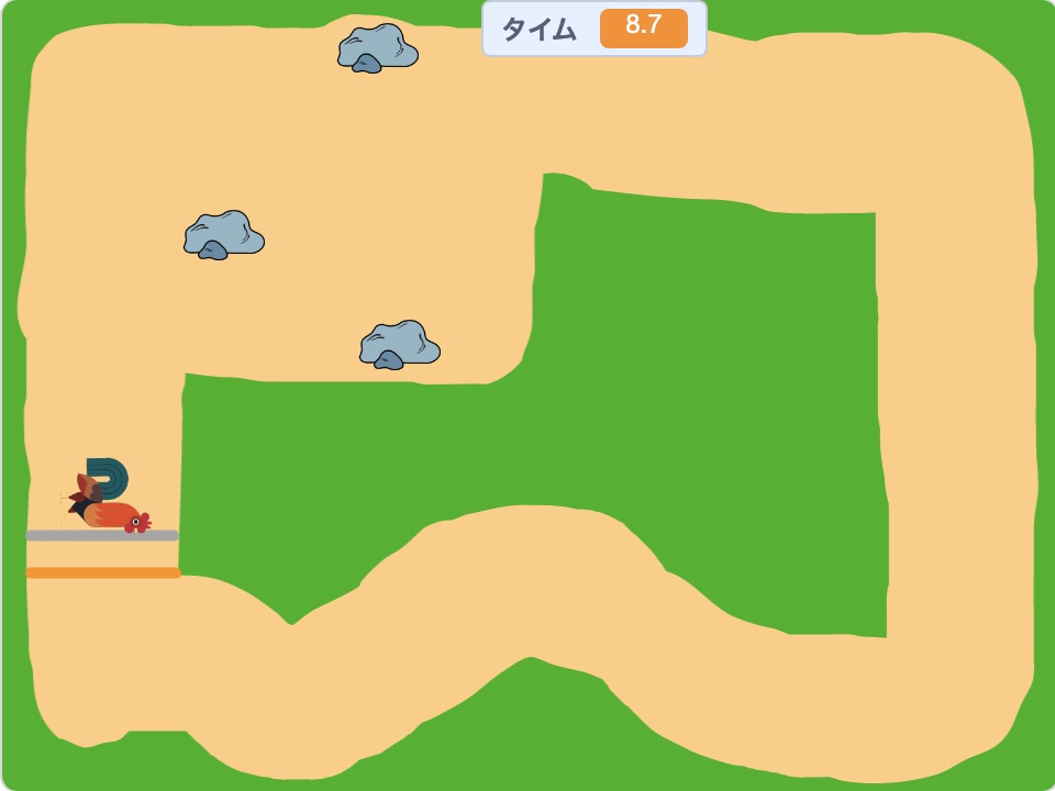 さっきの自分に勝て！ニワトリレースゲームを作ろう